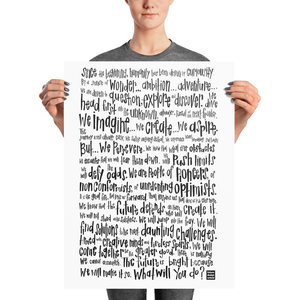 What will you do? Poster