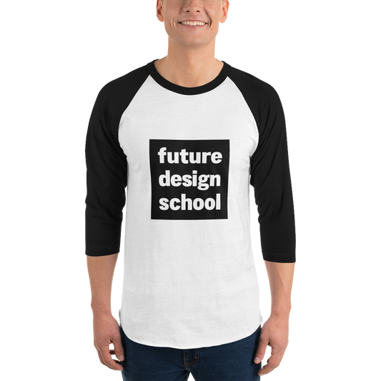 3/4 sleeve raglan shirt